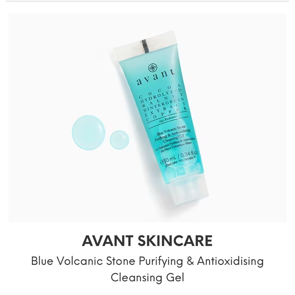 Avant Skincare Blue Volcanic Cleansing Gel
